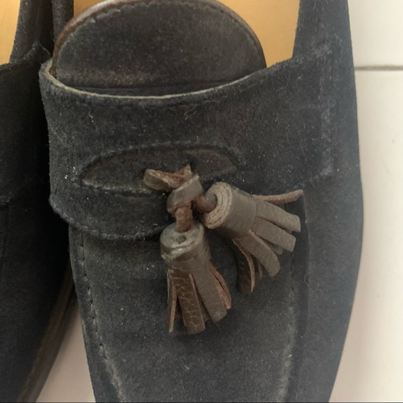 Massimo Dutti Navy Blue loafers - Picture 2 of 6